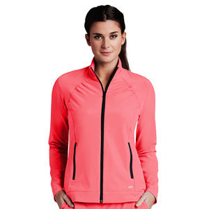 Barco One Women's Coral Full-Zip Warm-Up Jacket